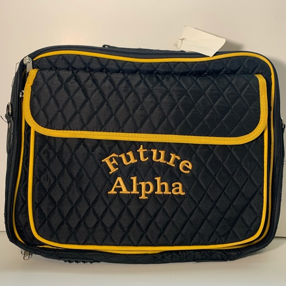 ✨NWT✨ Alpha Phi Laptop Crossbody Case Bag - Picture 7 of 7